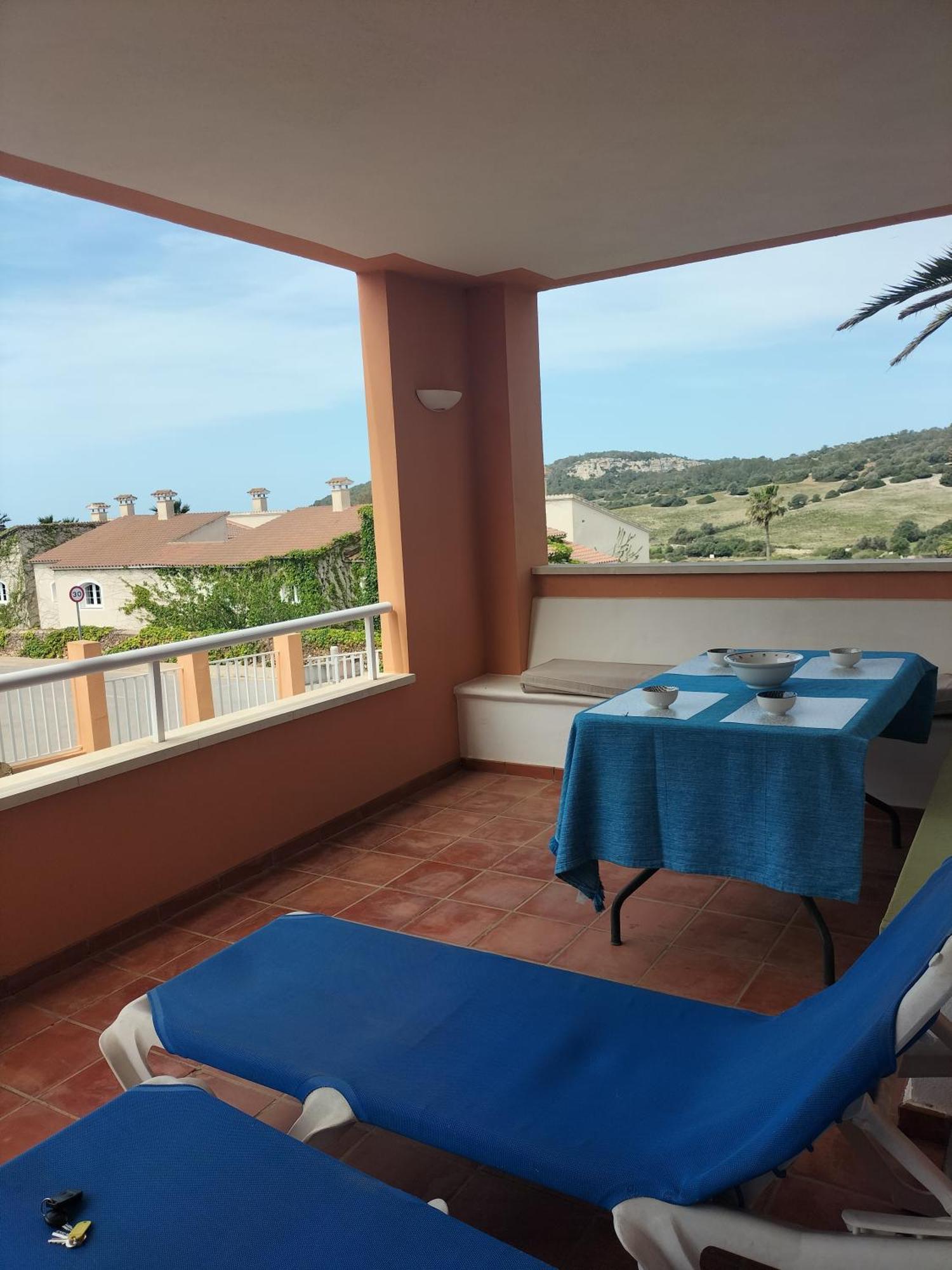 Son Bou By The Sea; Home With A Private Garden Bagian luar foto